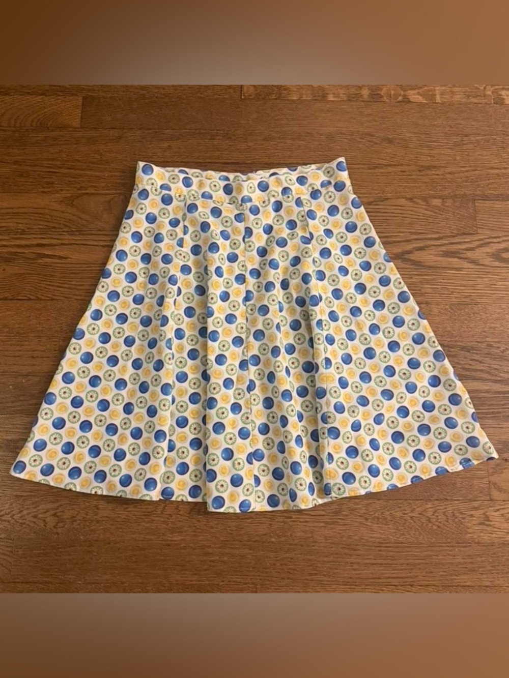 ellen ashley 90s fruit all over mini skirt